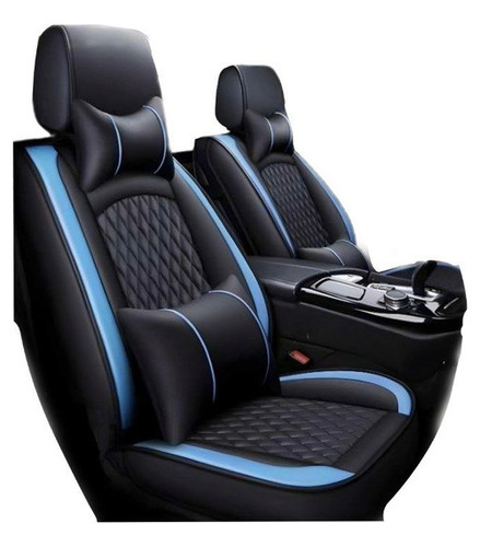 Fundas De Asiento Lujo Azul Y Negro Jl Mazda Familia 1.3l