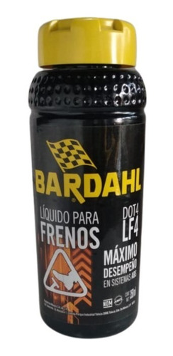 Liquido De Frenos Bardahl Dot 4/ Lf4 (350ml)