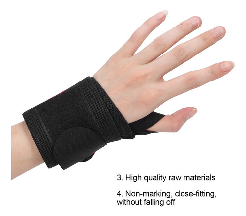 Weight Lifting Wrist Wraps Adjustable Gym Wrist Wrap Support