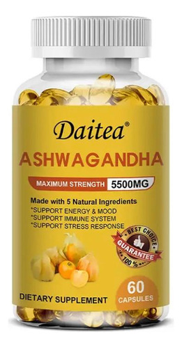 Ashwagandha 5500mg Premium - Unidad a $904