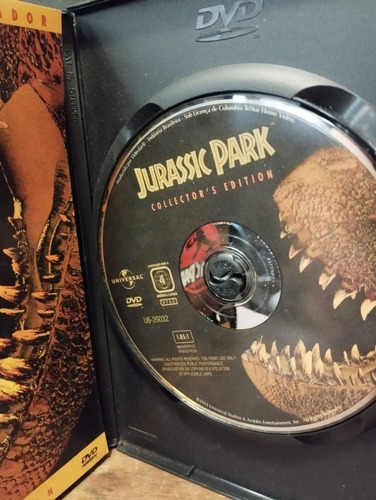 Dvd - Jurassic Park - Edição De Colecionador