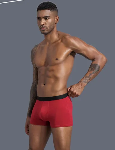 Hombres en boxer en cama hotsell
