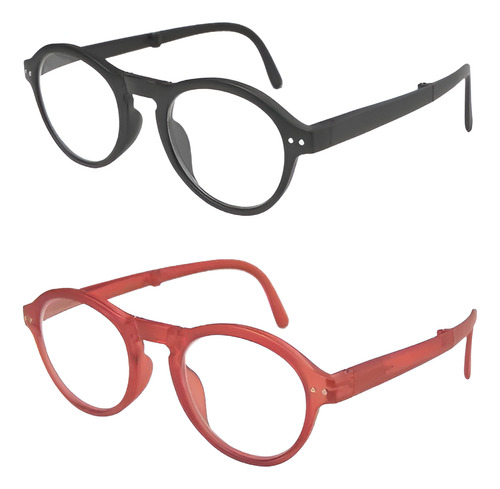 Pack 2 Lentes De Lectura Plegable Con Filtro Azul