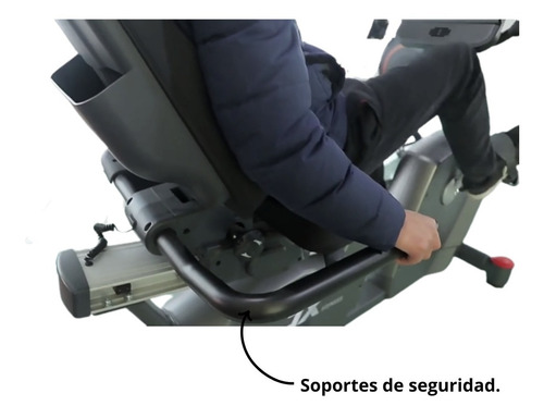 Bicicleta Estática Programable, Uso Profesional Color Negro
