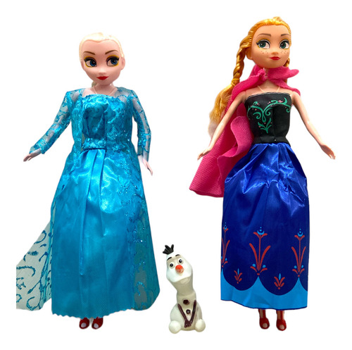 Bonecas Elsa E Anna Filme Frozen Com Música Acompanha Olaf