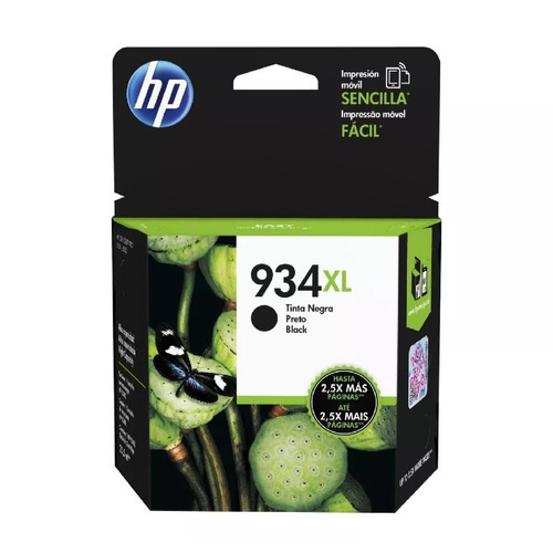 Cartucho Hp 934xl Negro Original C2p23al Hp 7610 7612 7110