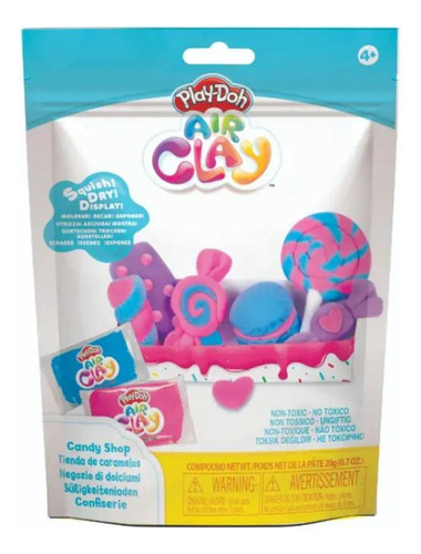 Play Doh Air Clay Modelo Dulces Masas Para Modelar