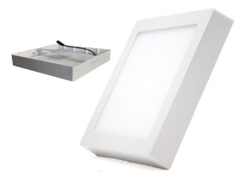 Lampara Panel Led De 24 W Cuadrada