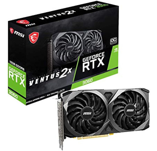 Msi Gaming Geforce Rtx 3060 12gb 15 Gbps Gdrr6 192-bit Hdmi 