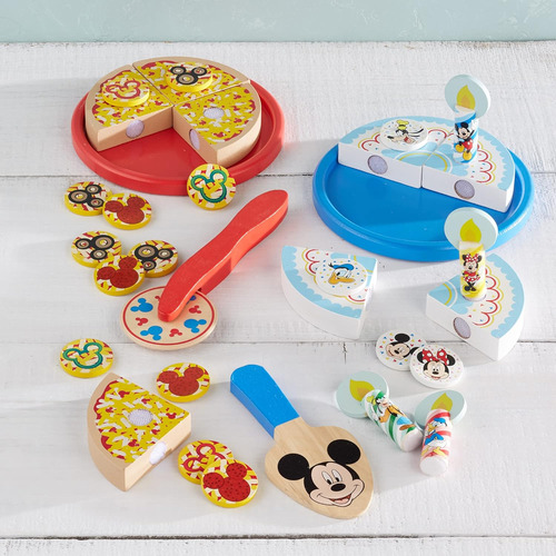 Pastel De Pizza Melissa Doug Mickey Mouse (sioc)