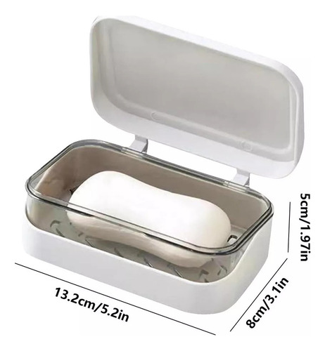 Funda De Viaje Para Barra De Jabón J Soap Bar.