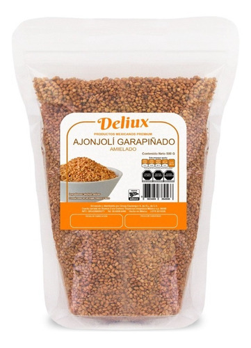 Ajonjolí Garapiñado 500g Deliux, Delicioso Caramelizado