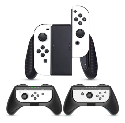 Grip Pack Para Nintendo Switch Oled Y Joycon - Resistente