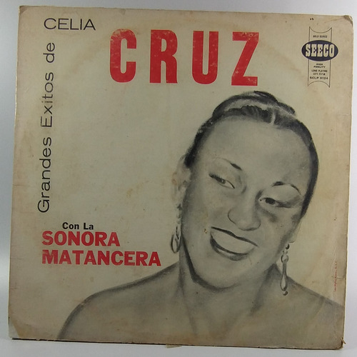 Lp Celia Cruz Con La Sonora Matancera  Grandes Éxitos 1967