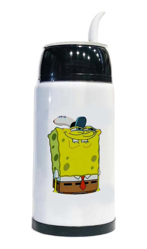 Mate Listo Termo Autocebante Bob Esponja Ar78