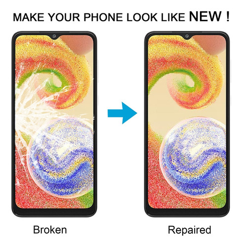 Compatible Lente Lcd Con Oca Para Samsung Galaxy A04