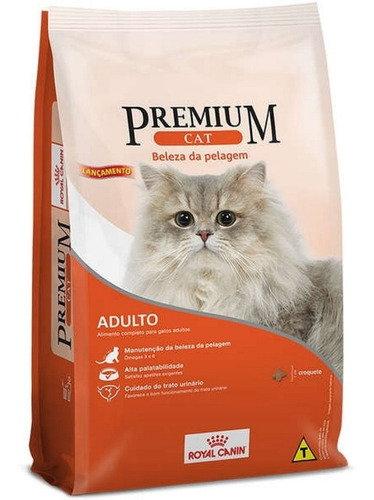 Ração Gatos Cat Premium Beleza Da Pelagem 10,1kg Royal Canin
