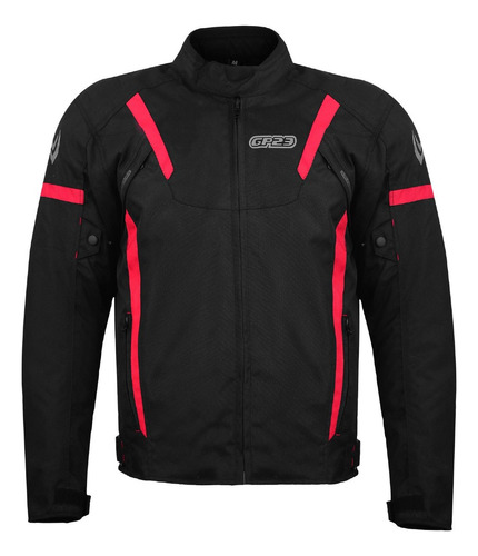 Campera Moto Gp23 4 Season Impermeable Abrigo Protecciones