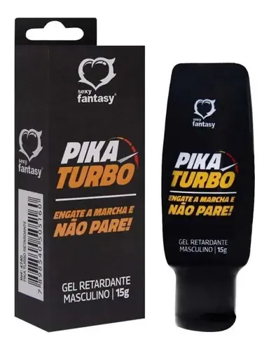 Jariboy　pika67枚 Gel Retardante Masculino Pika Turbo Com 15g - Sexy Fantasy