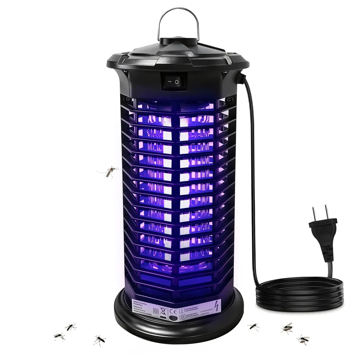 Lámpara Antimosquitos Haimo Eléctrica UV para Interiores y Exteriores
