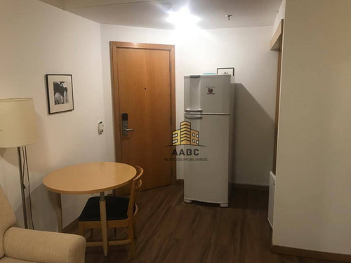 Imagem 1 de 9 de Flat Com 1 Dormitório Para Alugar, 35 M² - Vila Clementino - São Paulo/sp - Fl0015