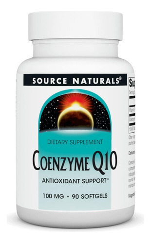 Source Naturals Coenzima Q10 Apoyo Antioxidante 100 Mg Para 