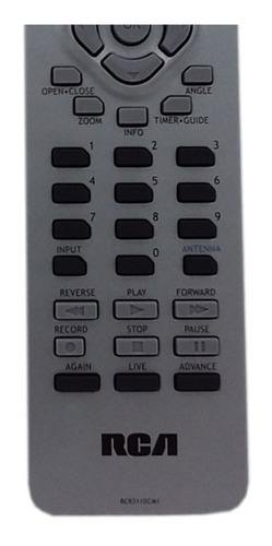 Imagen 3 de 3 de Control Remoto Para Dvd Rca Rcr311dcm1 / Drc8040