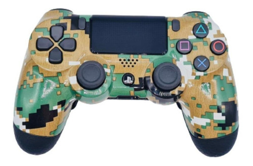 Controle Stelf Ps4 Com Grip Modern Green