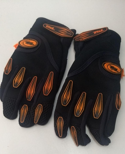 Guantes Tsl Cross De Neoprene Naranja Talle L -bmmotopartes