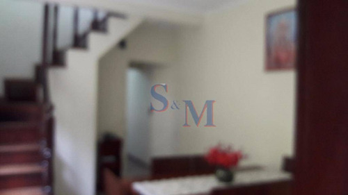 Imagem 9 de 30 de Sobrado Residencial À Venda, Parque Capuava, Santo André. - So0061