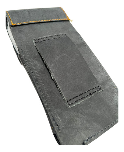 Funda Para Celular Porta Celular Vaquera Placa Metalica