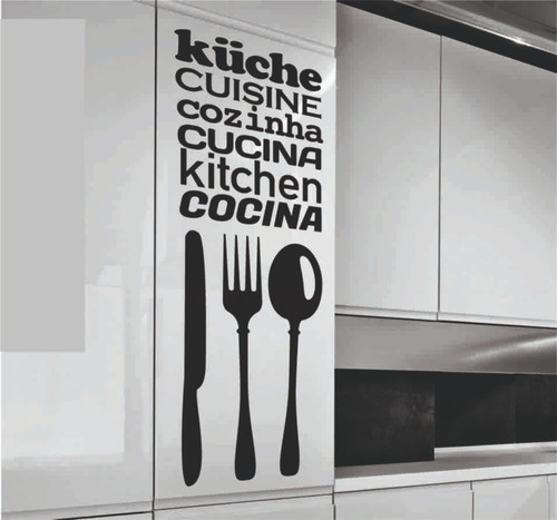 Vinilo Decorativo Cocina Placar Calco Stickers 60 X 24 Cm