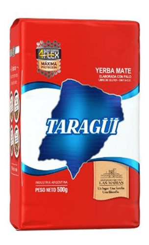 Yerba Mate Taragui 4flex Bcp 500 Grs.