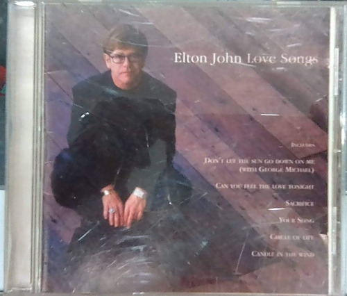 Elton John. Love Songs. Cd Org Usado. Qqg. Ag. Pb.
