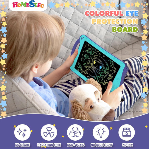 Astrodraw Dibujo Pad Juguetes, Colorido Lcd Tableta D...