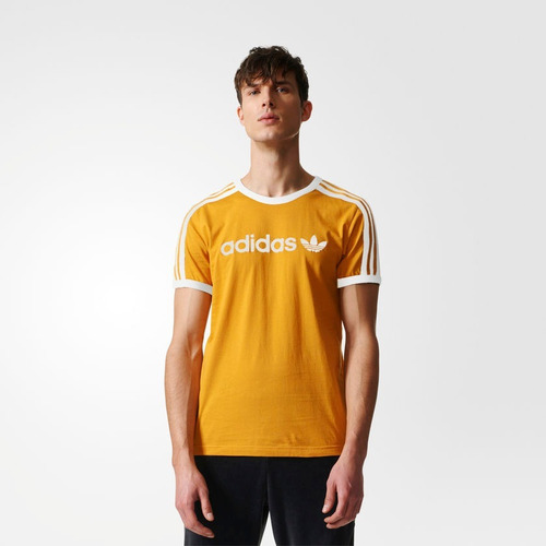 camiseta adidas amarela