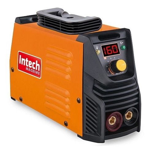 Máquina de solda inverter Intech Machine SMI160 laranja 60Hz 127V