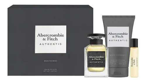 Set Abercrombie & Fitch Perfume 100ml + Gel De Baño + Mini 