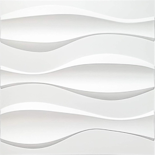 Art3d Textures Paneles De Pared De Pvc, Paneles 3d Big Wave