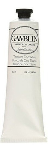 Oleo Gamblin Artist - Blanco Titanio-zinc - Tubo De 150 Ml