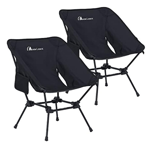 Moon Lence Camping Chairs 2 Pack, Sillas Compactas Para Moch