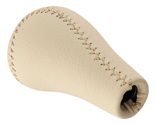 Pomo Palanca Cambio Cuero Beige Camel Toyota Hilux Sw4 5 Vel