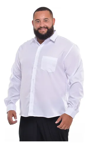 Camisas sociais hotsell tamanhos grandes