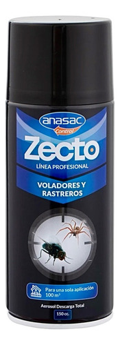 Anasac Control Voladores Y Rastreros Descarga Total 150ml