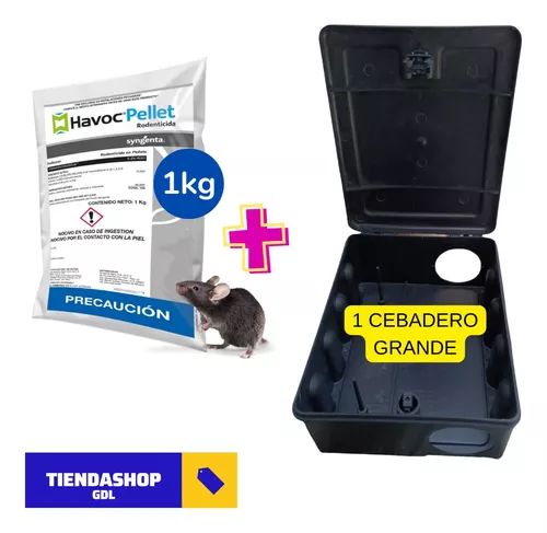 Veneno Para Ratas Grandes Ratones Roedores Havoc Pellet 1kg