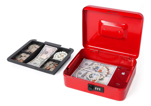Caja De Efectivo Con Cerradura De Combinación, Caja De Diner