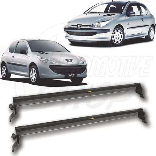 Rack De Teto Vhip Fix.porta Peugeot 206 207 2 Pts Tods C.923