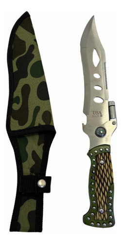 Puñal Daga Cuchillo Táctico Camuflado Usa Saber