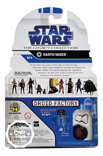 Outlet Ocdl - Hasbro Star Wars Legacy Collection Darth Vader