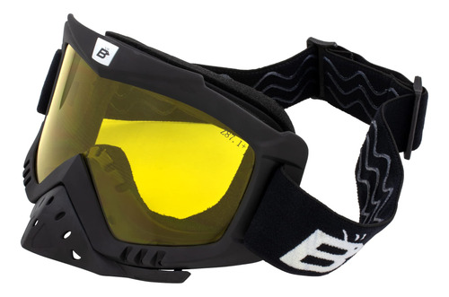 Birdz Gafas Toucan Motocicleta Atv Utv Motocross Ski Gafas A